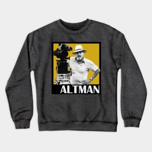 Robert Altman and Camera Crewneck Sweatshirt